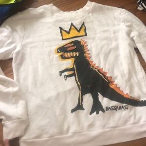 Basquiat White Sweatshirt